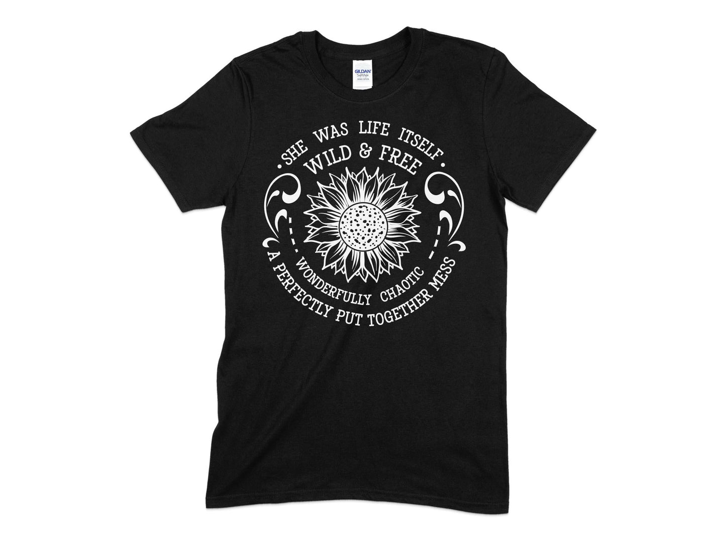 She was life itself wild and free Women's t-shirt - Premium t-shirt from MyDesigns - Just $21.95! Shop now at Lees Krazy Teez