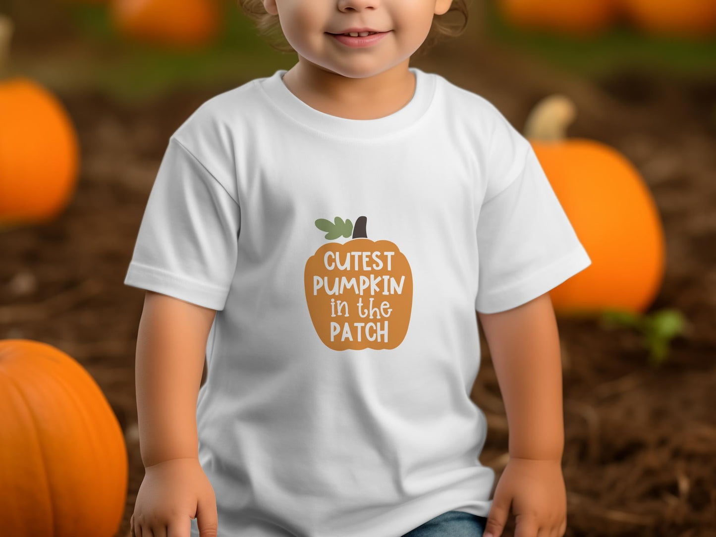 Cutest pumpkin in the patch youth boy t-shirt - Premium t-shirt from MyDesigns - Just $19.95! Shop now at Lees Krazy Teez
