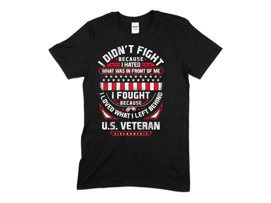 Veteran I Fought Because veteran Men's t-shirt - Premium t-shirt from MyDesigns - Just $21.95! Shop now at Lees Krazy Teez