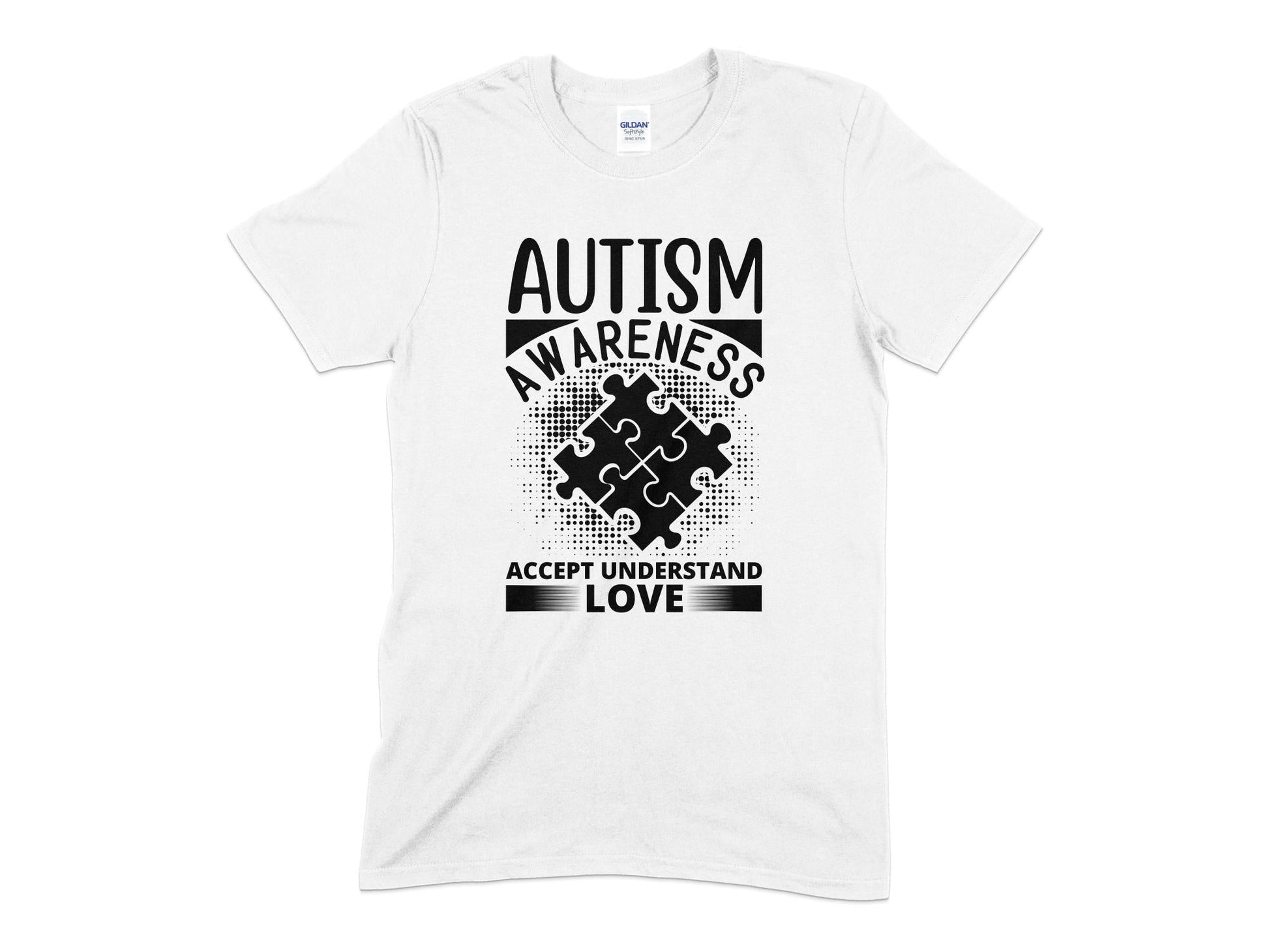 Autism awareness accept understand love t-shirt - Premium t-shirt from MyDesigns - Just $21.95! Shop now at Lees Krazy Teez