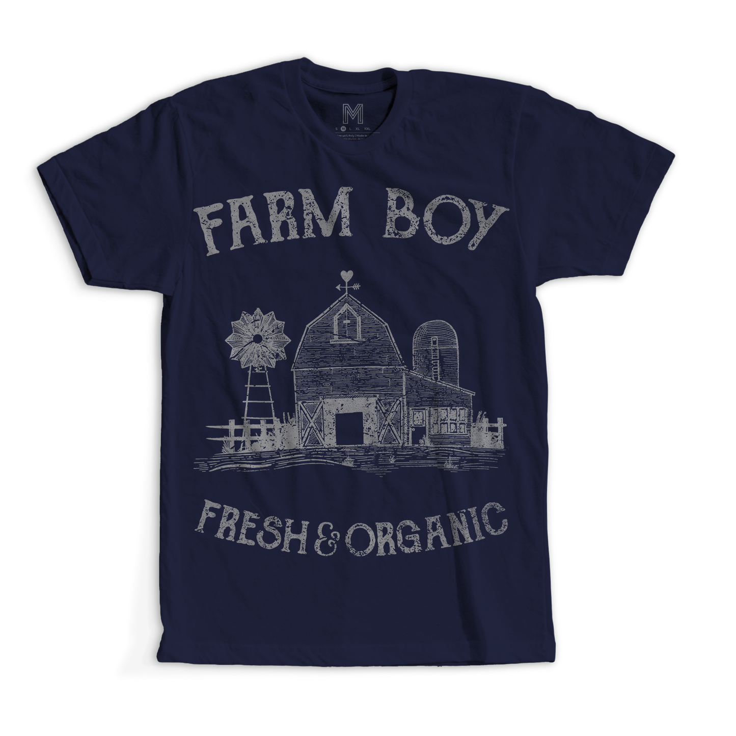 Farm boy fresh and organic farmer Men's t-shirt - Premium t-shirt from MyDesigns - Just $19.95! Shop now at Lees Krazy Teez