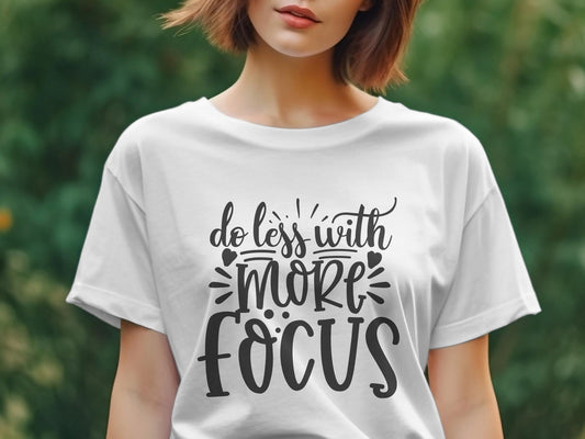 do less with more focus Women's awesome t-shirt - Premium t-shirt from MyDesigns - Just $21.95! Shop now at Lees Krazy Teez