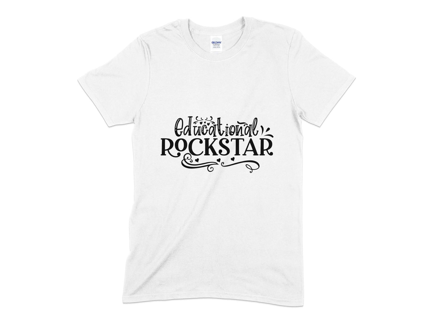 educational rockstar Mens womens unisex t-shirt - Premium t-shirt from MyDesigns - Just $21.95! Shop now at Lees Krazy Teez