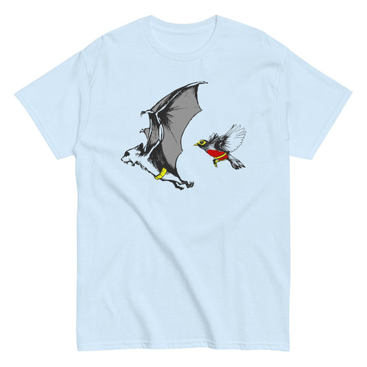 Robbin chasing batman funny hilarious t-shirt - Premium t-shirt from MyDesigns - Just $19.95! Shop now at Lees Krazy Teez