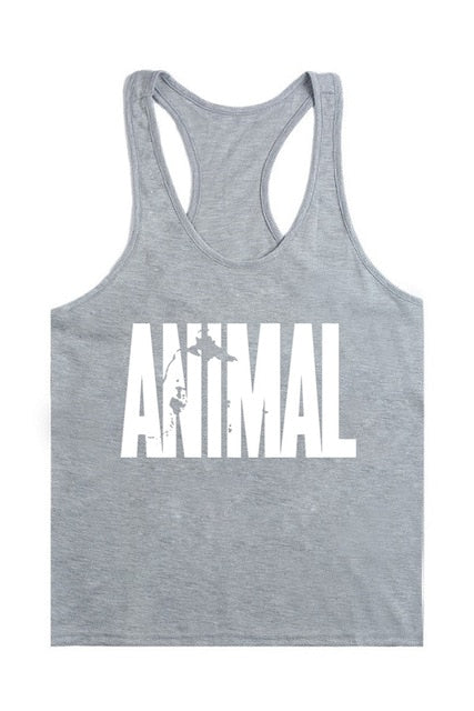 Animal Stringers Mens Tank Tops, Bodybuilding and Fitness Men's tank top - Premium t-shirt from eprolo - Just $17.95! Shop now at Lees Krazy Teez