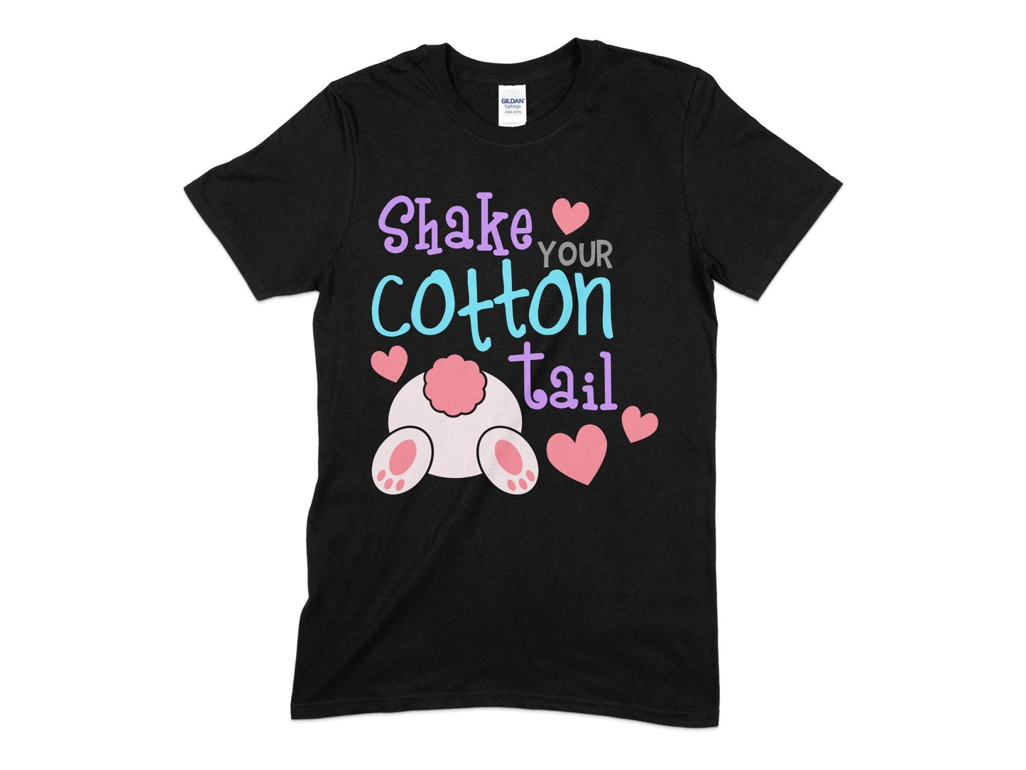 Shake your cotton tail womens t-shirt - Premium t-shirt from MyDesigns - Just $17.95! Shop now at Lees Krazy Teez