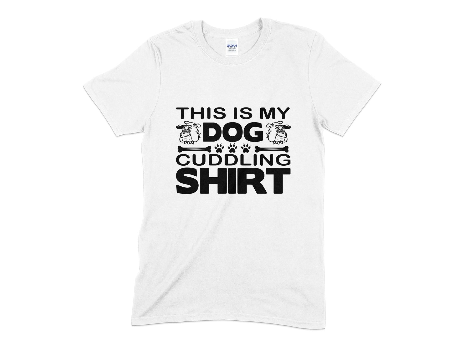 This is my dog cudding shirt - Premium t-shirt from MyDesigns - Just $19.95! Shop now at Lees Krazy Teez