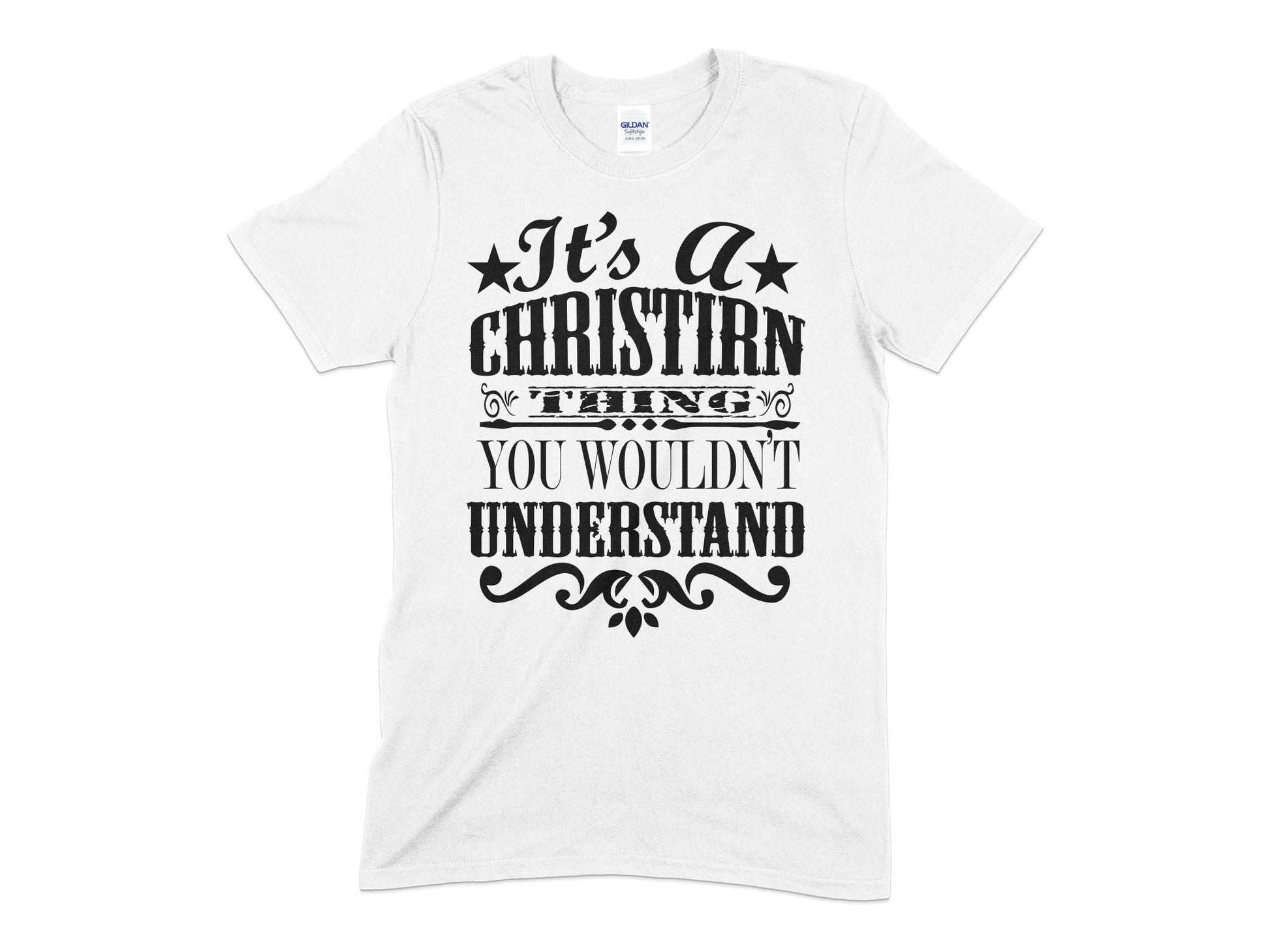 Its a christian thing you wouldnt understand Unisex Men's Women's t-shirt - Premium t-shirt from MyDesigns - Just $19.95! Shop now at Lees Krazy Teez
