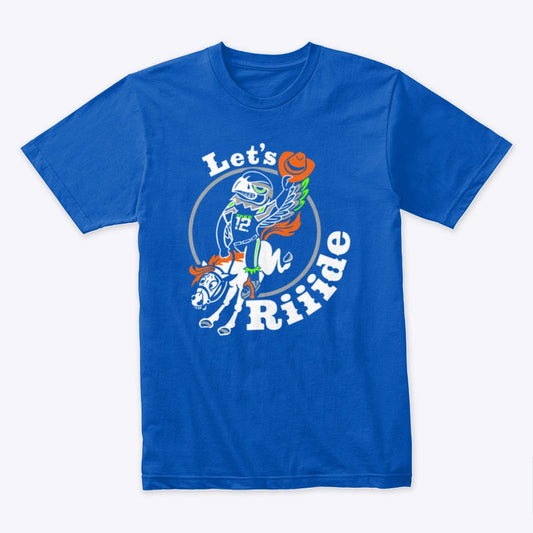 The NOT Let's Rde Shirt unisex t-shirt - Premium t-shirt from MyDesigns - Just $19.95! Shop now at Lees Krazy Teez