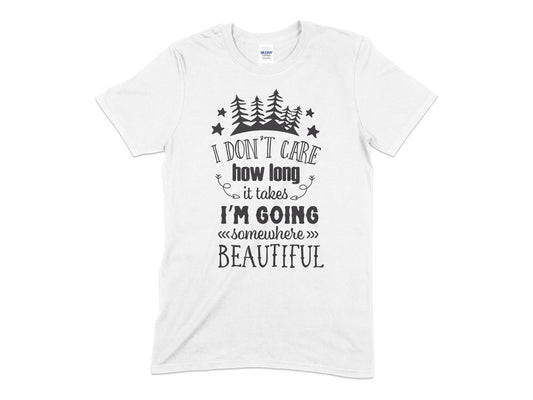 I am Going Somewhere Beautiful t-shirt - Premium t-shirt from MyDesigns - Just $18.95! Shop now at Lees Krazy Teez