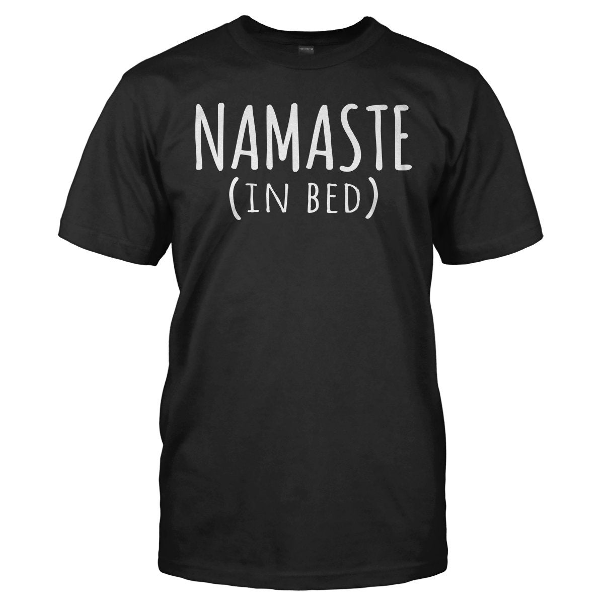 Namaste in bed Men's t-shirt - Premium t-shirt from MyDesigns - Just $19.95! Shop now at Lees Krazy Teez