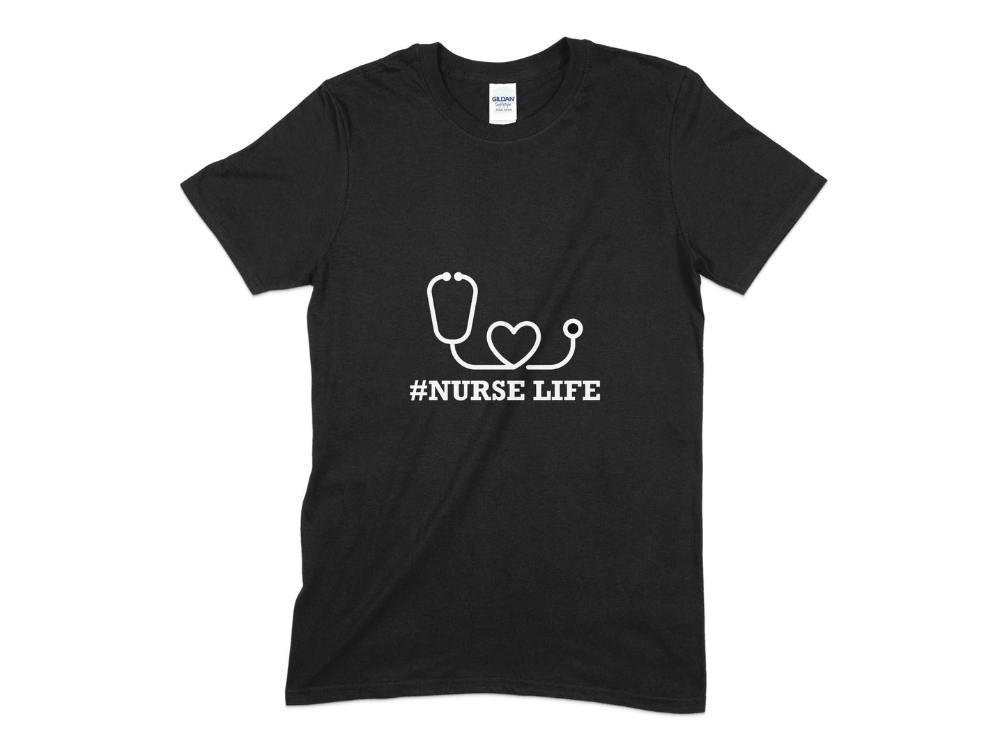 Hashtag nurse life rn ladies womens t-shirt - Premium t-shirt from MyDesigns - Just $19.95! Shop now at Lees Krazy Teez