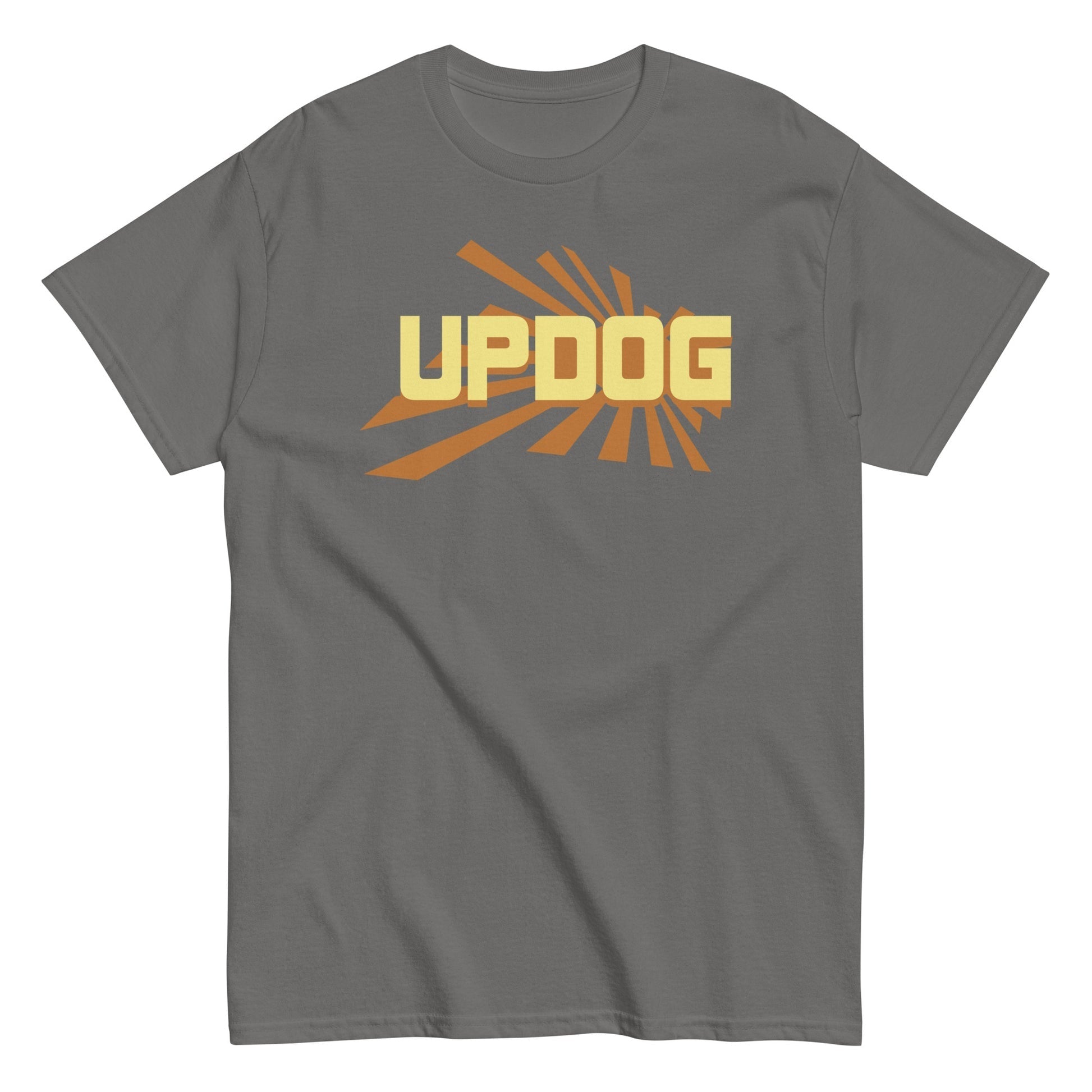 Updog unique doggy animal dog Men's t-shirt - Premium t-shirt from MyDesigns - Just $19.95! Shop now at Lees Krazy Teez