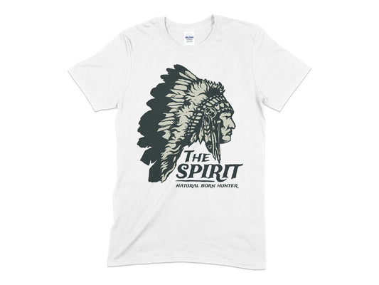Natural Born Hunter Mens t-shirt - Premium t-shirt from MyDesigns - Just $18.95! Shop now at Lees Krazy Teez
