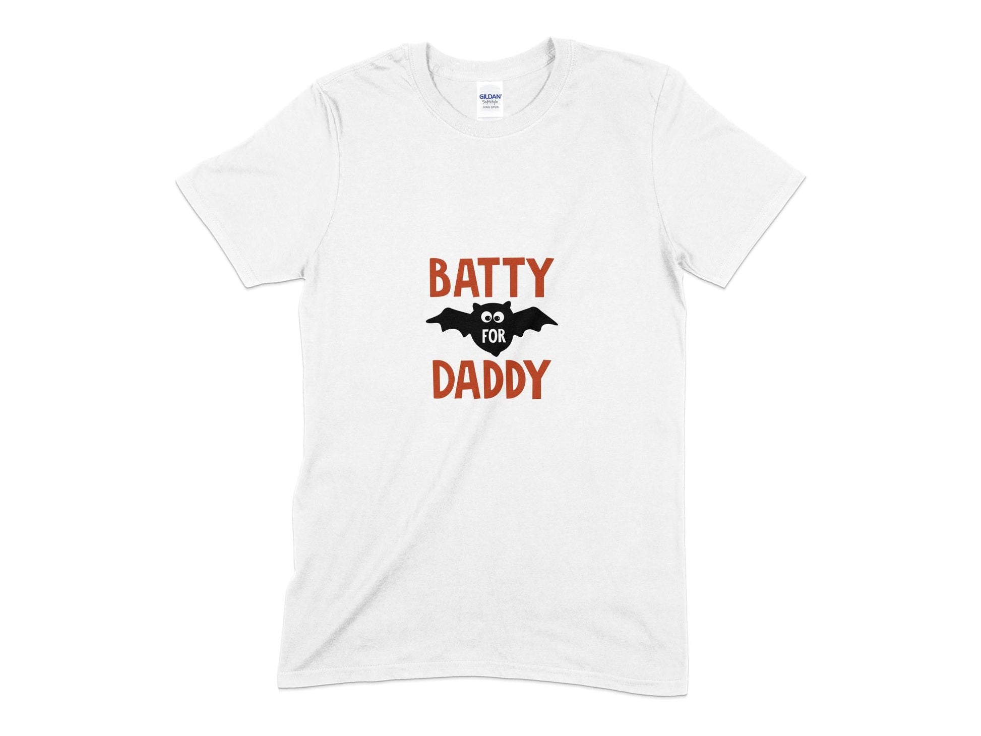 Batty for daddy bat halloween Mens womens unisex t-shirt - Premium t-shirt from MyDesigns - Just $19.95! Shop now at Lees Krazy Teez