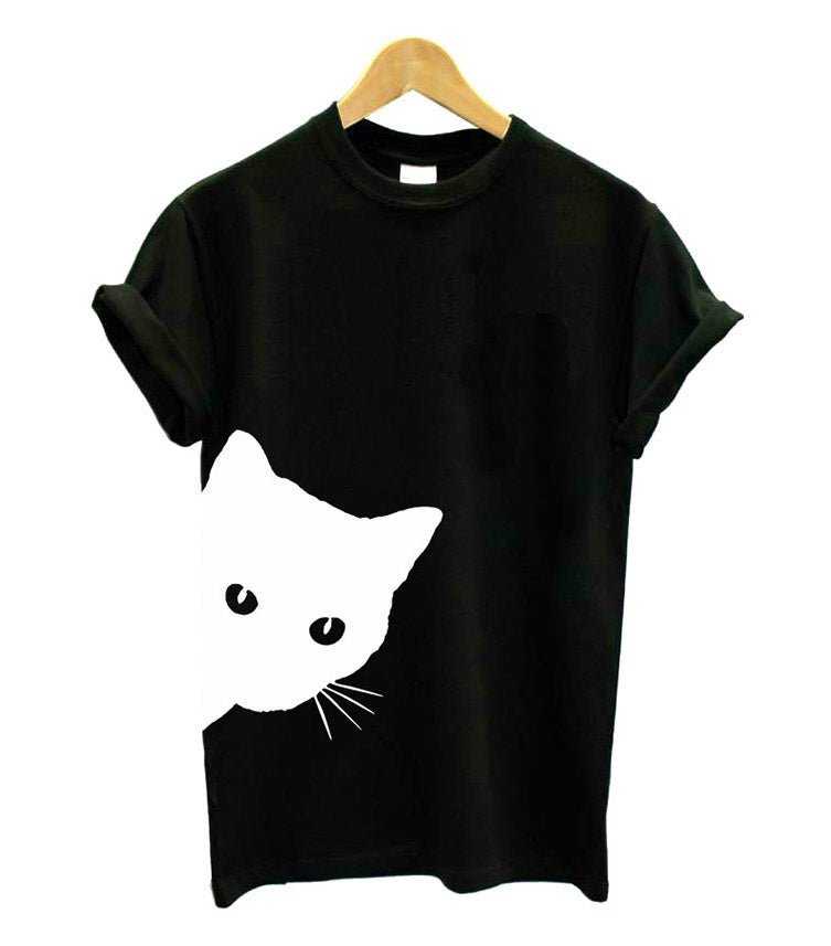 Express Your Love for Cats with a Dash of Humor in Our Women's funny t-shirt - Premium t-shirt from eprolo - Just $19.95! Shop now at Lees Krazy Teez