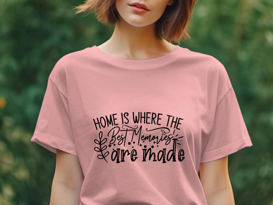 home is where the best memories are made Women's t-shirt - Premium t-shirt from MyDesigns - Just $19.95! Shop now at Lees Krazy Teez