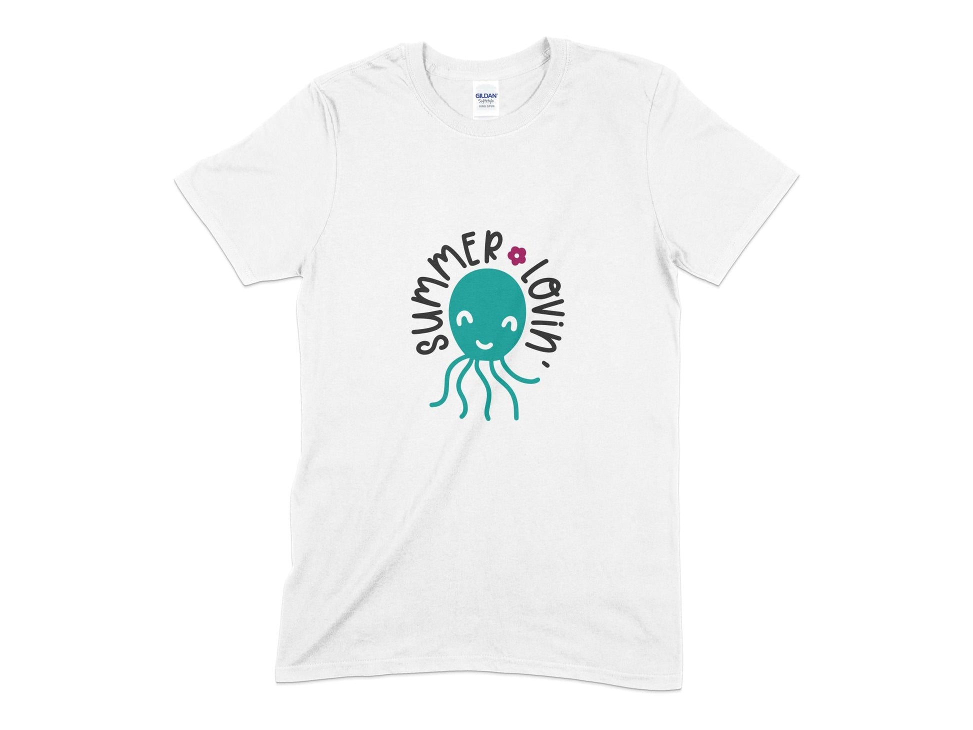 Summer lovin squid t-shirt - Premium t-shirt from MyDesigns - Just $19.95! Shop now at Lees Krazy Teez