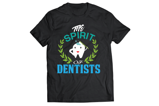 The spirit of dentists unisex mens women's t-shirt - Premium t-shirt from MyDesigns - Just $21.95! Shop now at Lees Krazy Teez