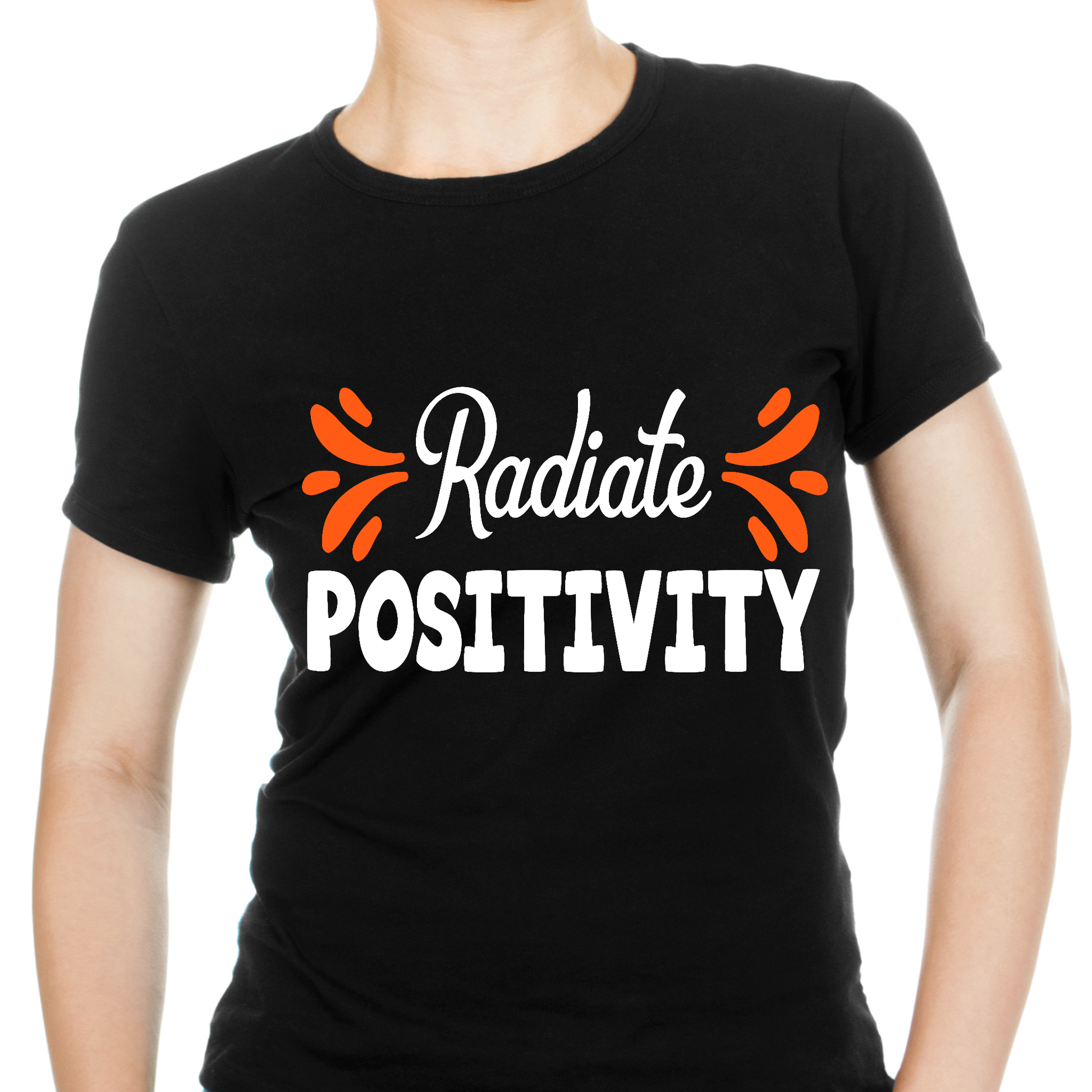 Radiate positivity awesome motivation Women's t-shirt - Premium t-shirt from MyDesigns - Just $21! Shop now at Lees Krazy Teez