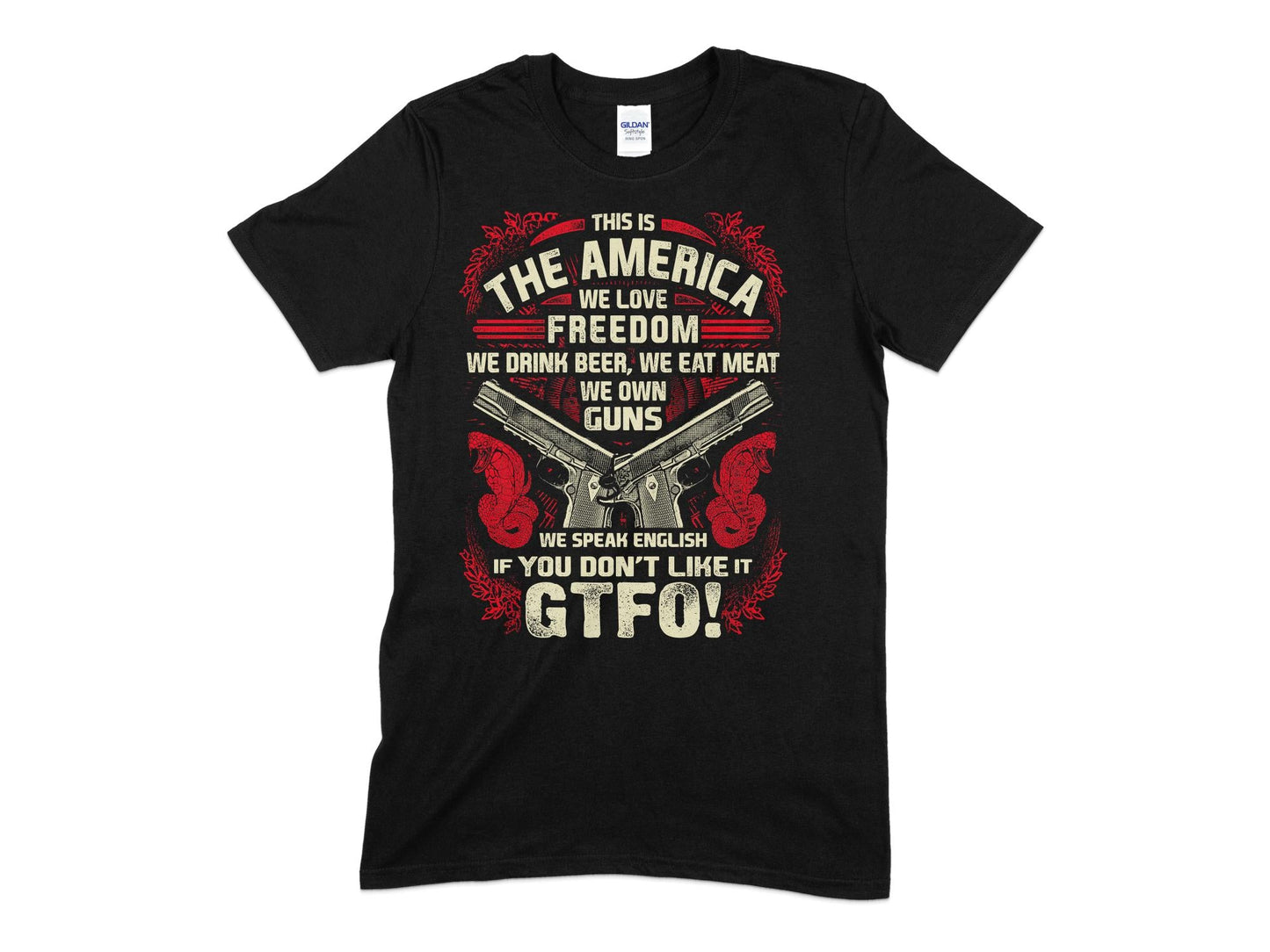 Gun Control This is The America veteran Men's t-shirt - Premium t-shirt from MyDesigns - Just $21.95! Shop now at Lees Krazy Teez