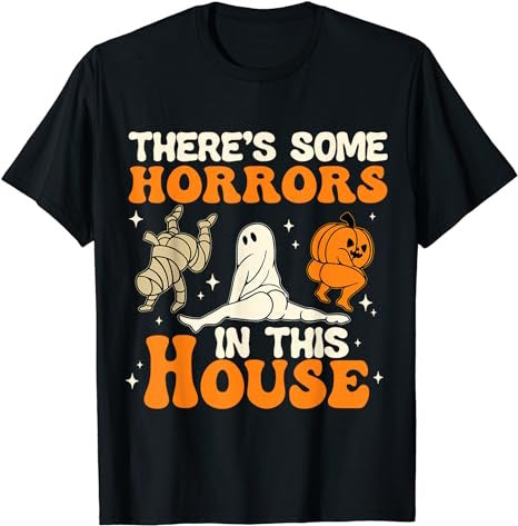 There's Some Horrors In This House - Premium t-shirt from MyDesigns - Just $19.95! Shop now at Lees Krazy Teez