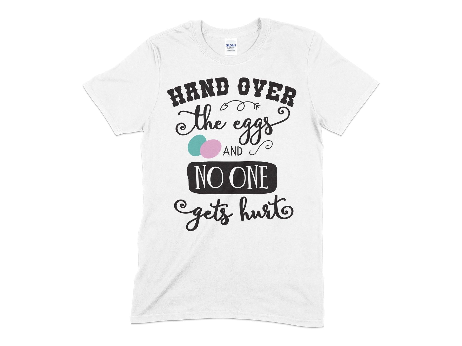 Hand Over the Eggs t-shirt - Premium t-shirt from MyDesigns - Just $21! Shop now at Lees Krazy Teez