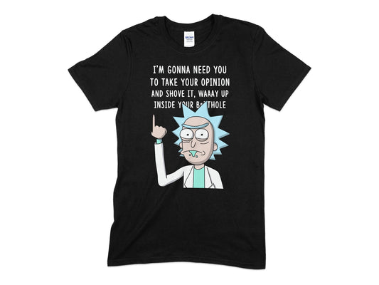 Im gonna need you to take your opinion and shove it t-shirt - Premium t-shirt from MyDesigns - Just $19.95! Shop now at Lees Krazy Teez