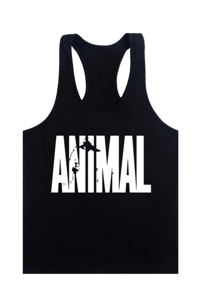 Animal Stringers Mens Tank Tops, Bodybuilding and Fitness Men's tank top - Premium t-shirt from eprolo - Just $17.95! Shop now at Lees Krazy Teez