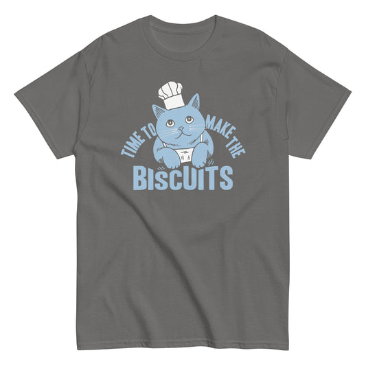 Time to make the biscuits funny cat Men's t-shirt - Premium t-shirt from MyDesigns - Just $19.95! Shop now at Lees Krazy Teez