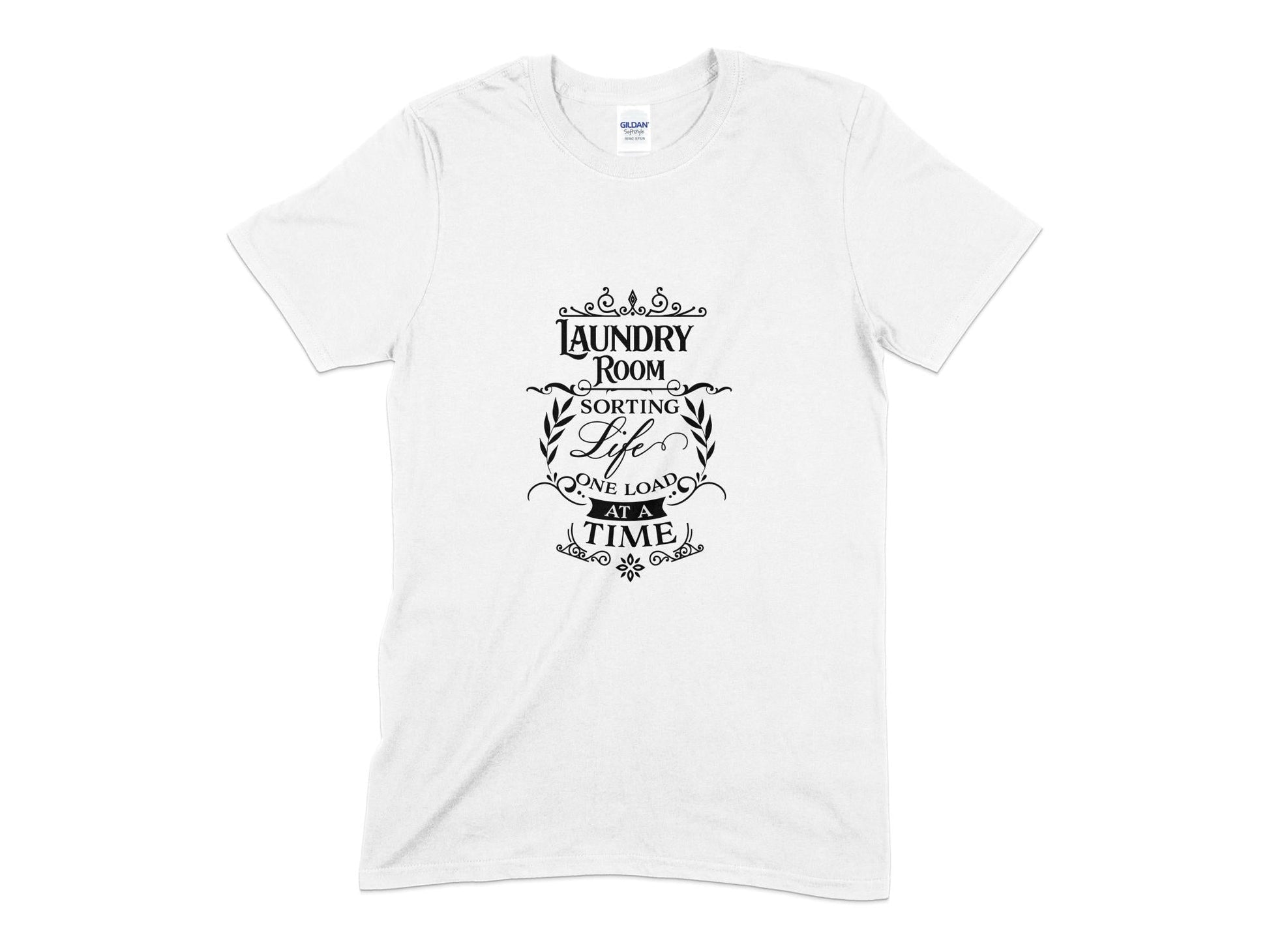 Laundry room sorting life one load at a time t-shirt - Premium t-shirt from MyDesigns - Just $19.95! Shop now at Lees Krazy Teez