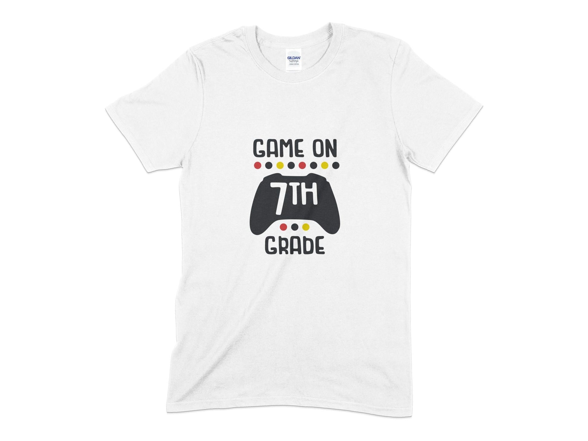 Game on 7th grade youth teens t-shirt - Premium  from MyDesigns - Just $19.95! Shop now at Lees Krazy Teez