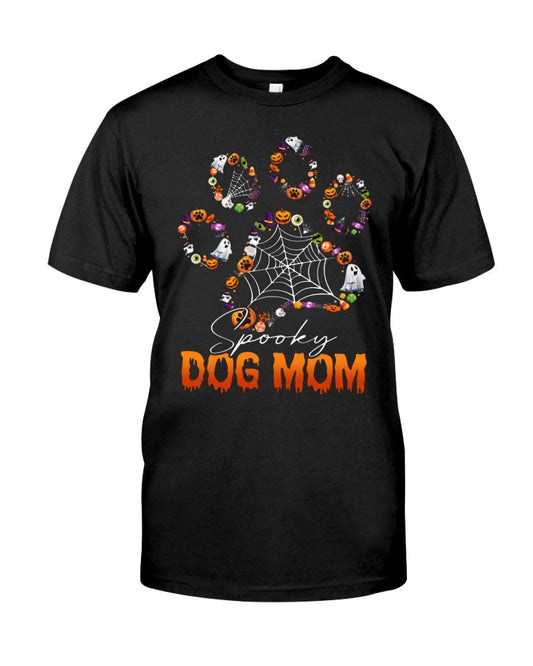 Spookey Dog Mom Women's awesome T-Shirt - Premium t-shirt from MyDesigns - Just $16.95! Shop now at Lees Krazy Teez
