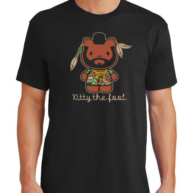 Kitty the fool funny Mr T Men's t-shirt - Premium t-shirt from MyDesigns - Just $19.95! Shop now at Lees Krazy Teez