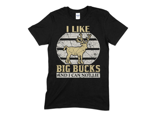 I like big bucks and i can not lie t-shirt - Premium t-shirt from MyDesigns - Just $21.95! Shop now at Lees Krazy Teez