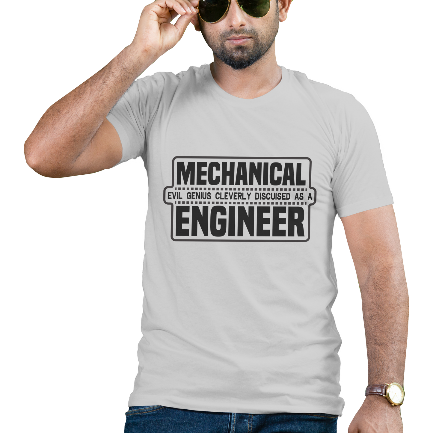 Mechanical evil engineer mens t-shirt - Premium t-shirt from MyDesigns - Just $19.95! Shop now at Lees Krazy Teez