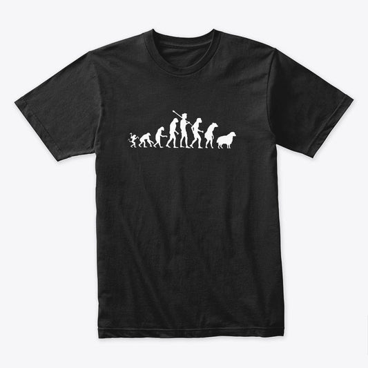 Evolution of Man to Sheep Men's funny t-shirt - Premium t-shirt from MyDesigns - Just $16.95! Shop now at Lees Krazy Teez