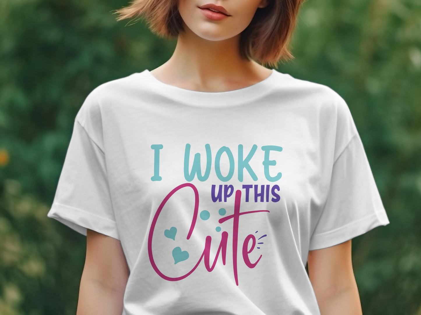 i woke up this cute Women's awesome t-shirt - Premium t-shirt from MyDesigns - Just $19.95! Shop now at Lees Krazy Teez