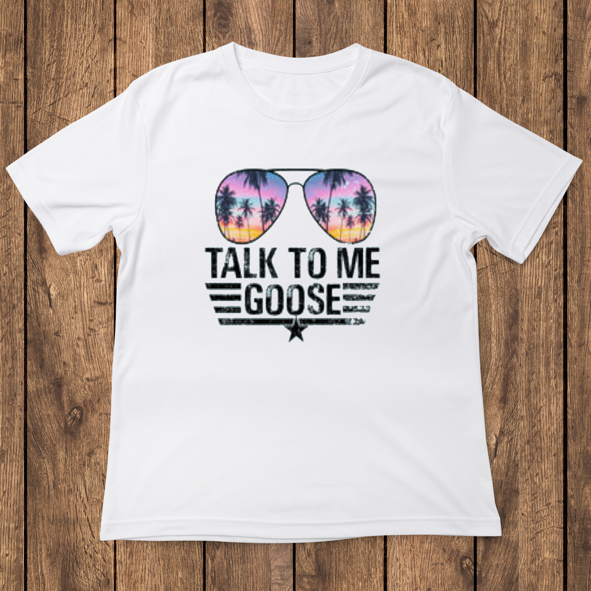 Talk to me goose Women's soft cotton tee - Premium t-shirt from MyDesigns - Just $16.95! Shop now at Lees Krazy Teez