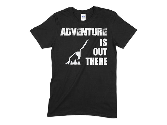 Adventure is out there t-shirt - Premium t-shirt from MyDesigns - Just $19.95! Shop now at Lees Krazy Teez