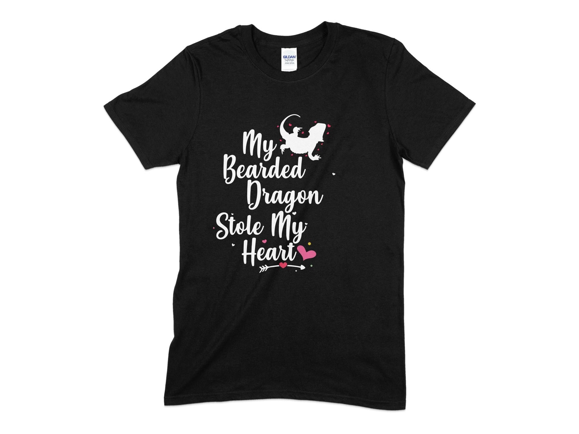 My bearded dragon stole my heart t-shirt - Premium t-shirt from MyDesigns - Just $21.95! Shop now at Lees Krazy Teez