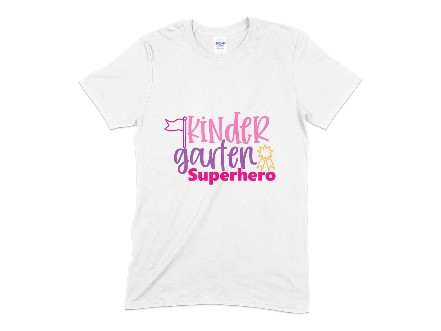 Kindergarten Superhero youth girl t-shirt - Premium  from MyDesigns - Just $19.95! Shop now at Lees Krazy Teez