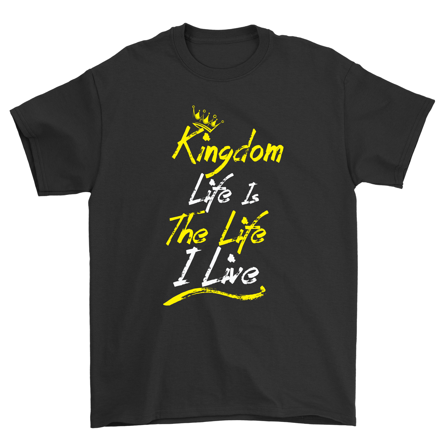 Kingdom life in the life i live t-shirt - Premium t-shirt from MyDesigns - Just $21.95! Shop now at Lees Krazy Teez