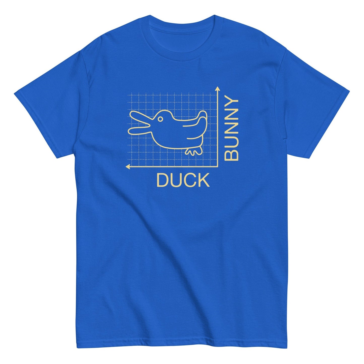 Duck bunny funny hilarious unisex t-shirt - Premium t-shirt from MyDesigns - Just $19.95! Shop now at Lees Krazy Teez