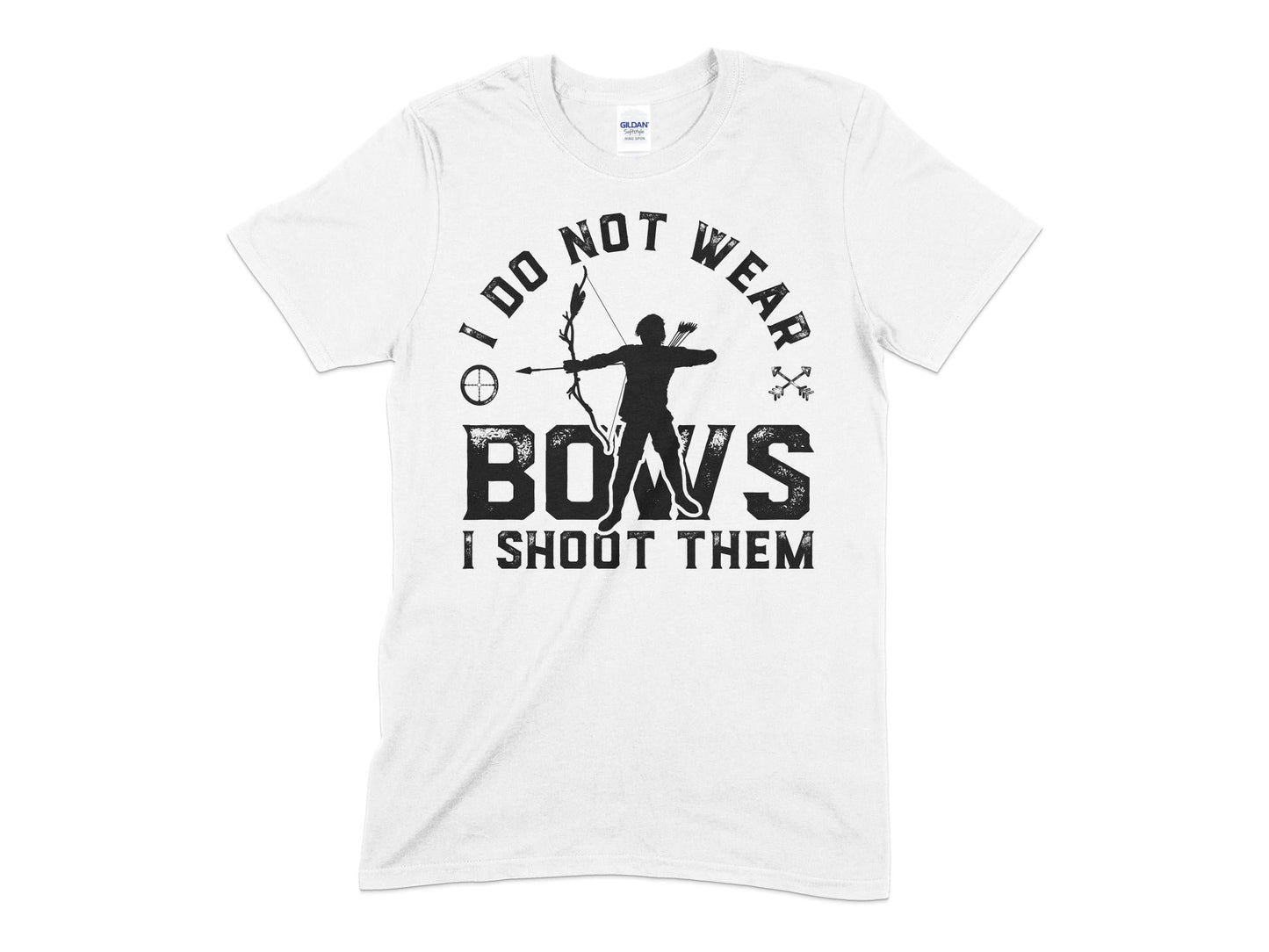 I do not wear bows i shoot them hunting t-shirt - Premium t-shirt from MyDesigns - Just $21.95! Shop now at Lees Krazy Teez