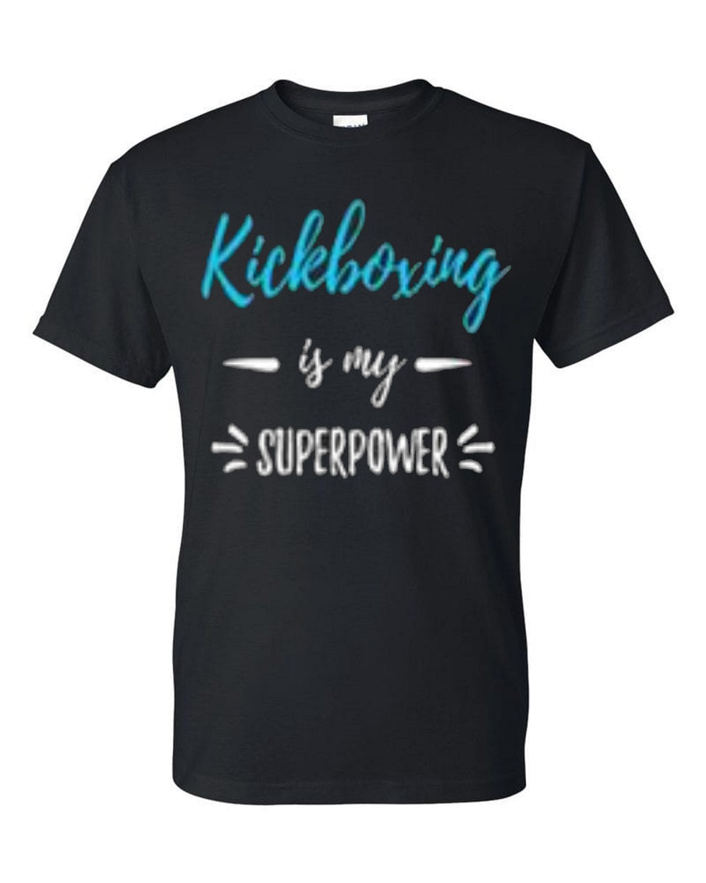 Kickboxing is my superpower funny Men's t-shirt - Premium t-shirt from MyDesigns - Just $19.95! Shop now at Lees Krazy Teez