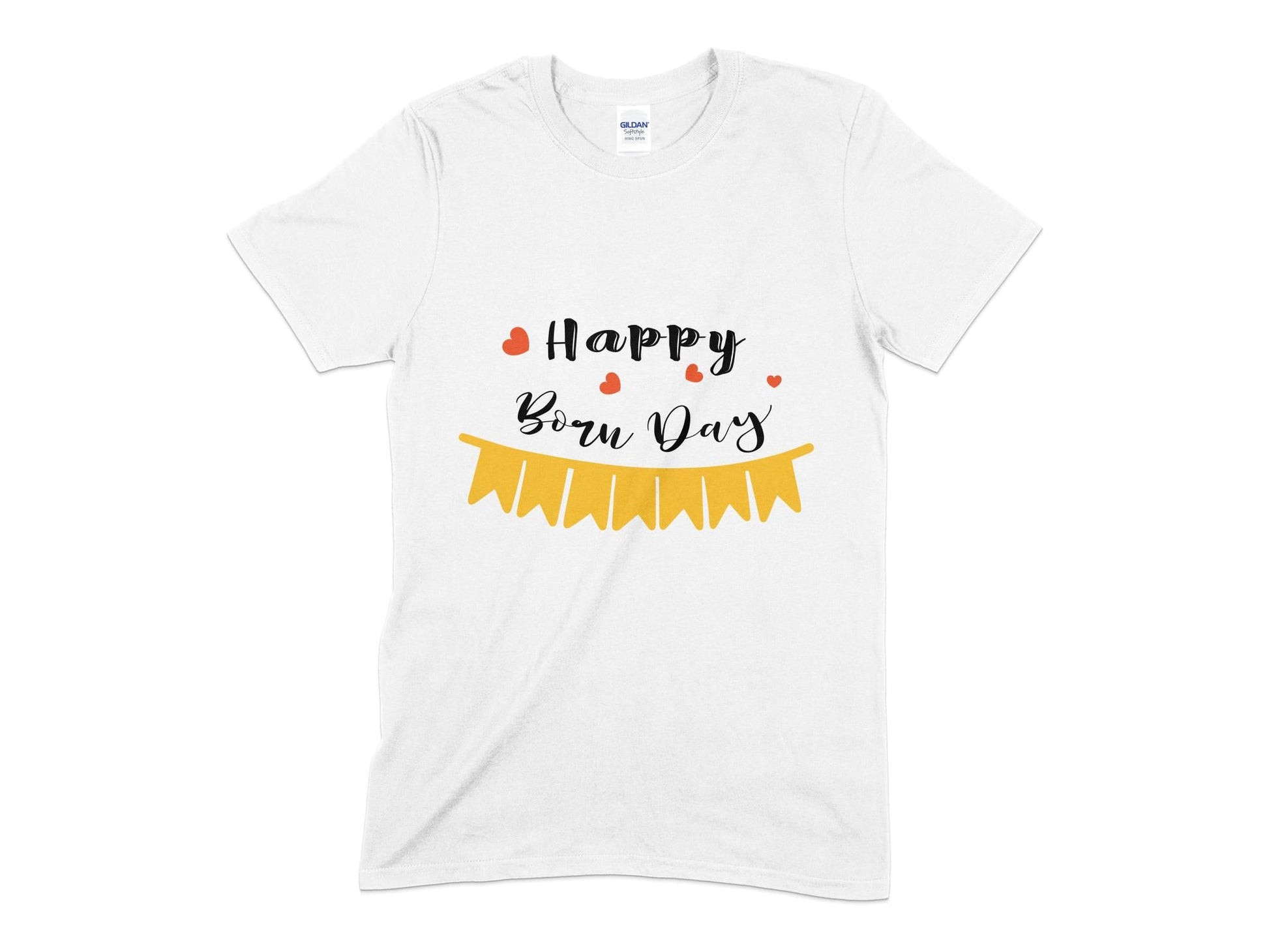 happy born day t-shirt - Premium t-shirt from MyDesigns - Just $19.95! Shop now at Lees Krazy Teez