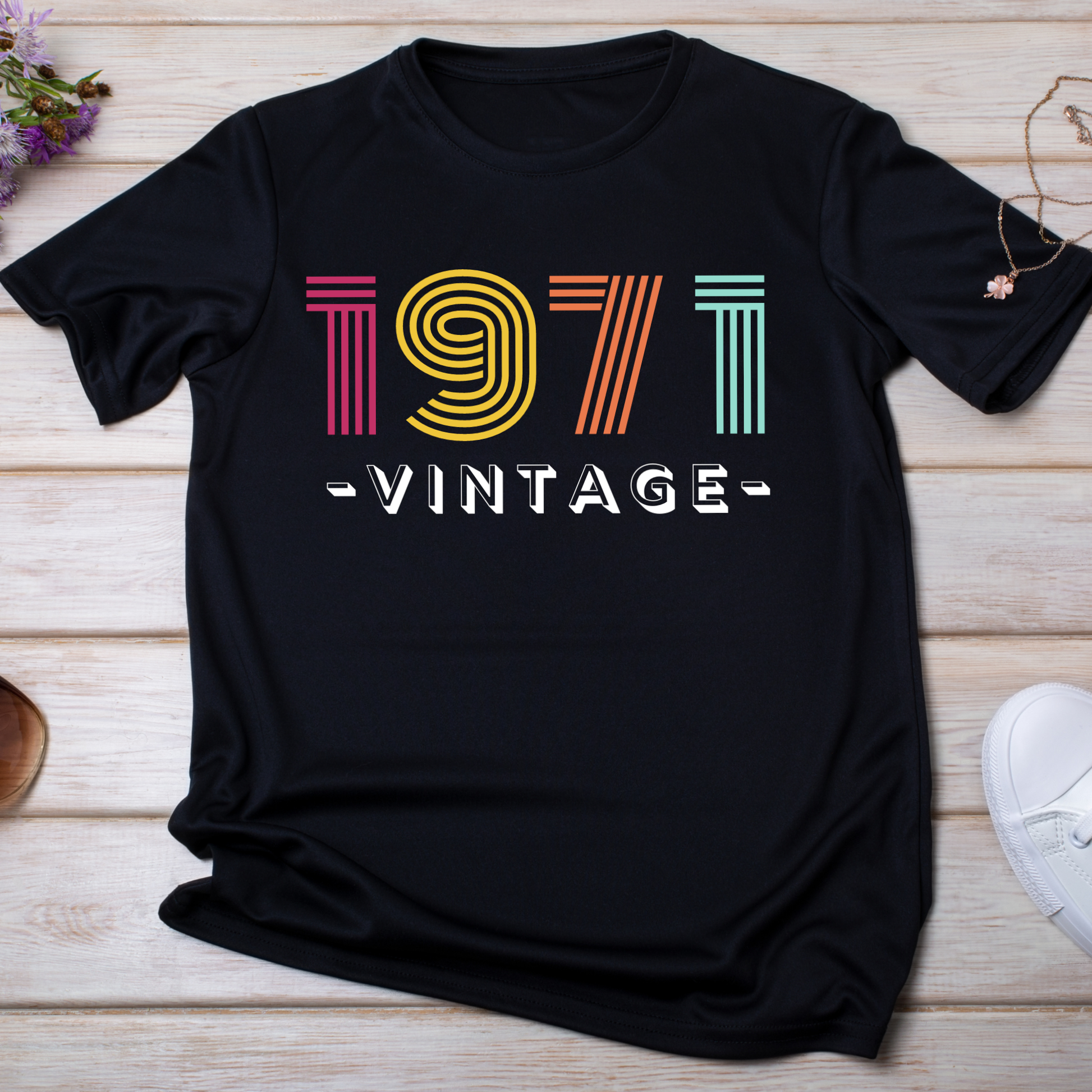 1970s Vintage birthday gift for Mom - disco era Women's t-shirt - Premium t-shirt from Lees Krazy Teez - Just $19.95! Shop now at Lees Krazy Teez