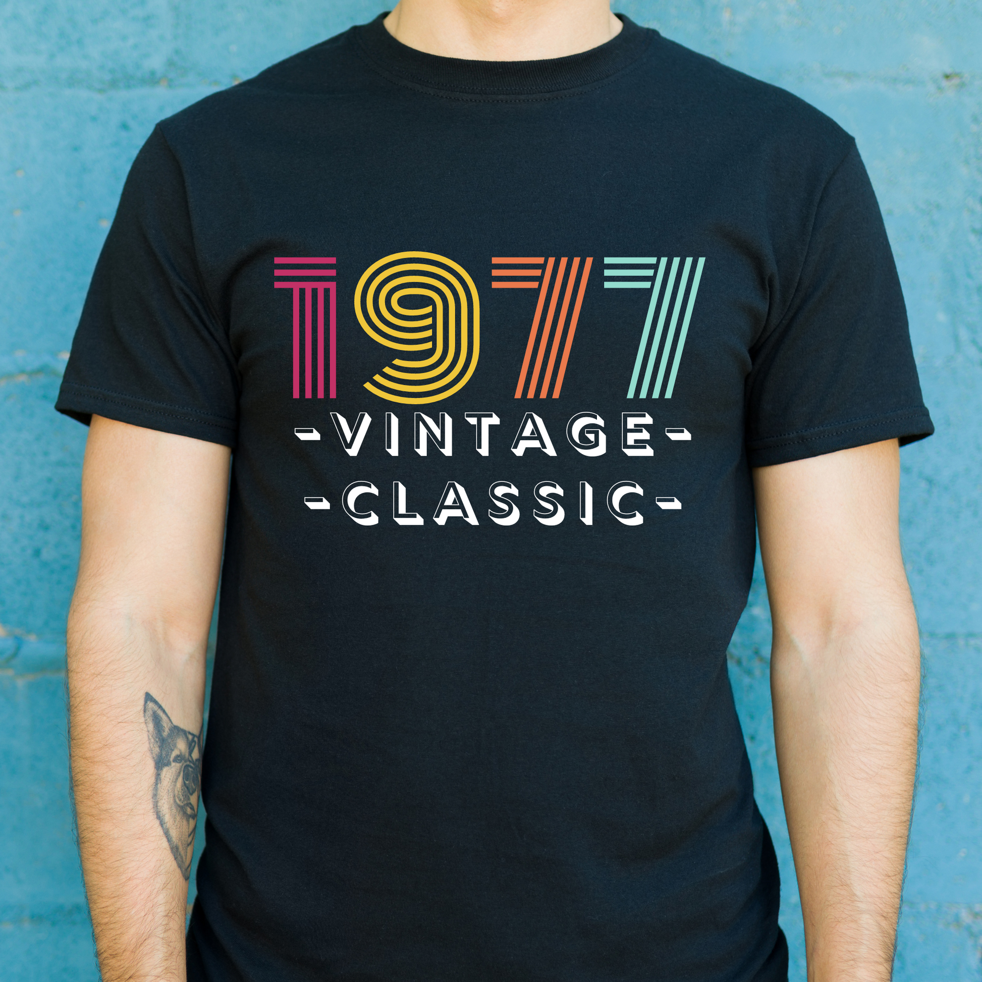 1970s Vintage classic born in the 70s disco era Men's t-shirt - Premium t-shirt from Lees Krazy Teez - Just $19.95! Shop now at Lees Krazy Teez
