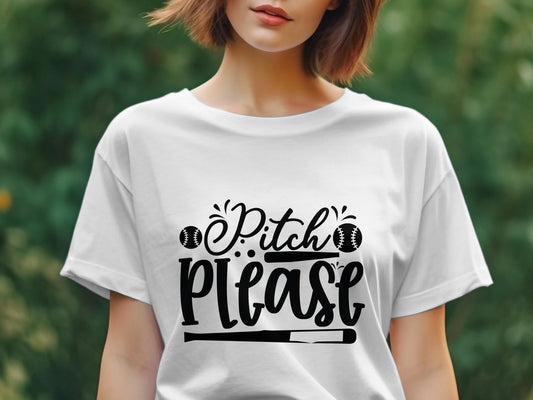 Pitch please awesome ladies t-shirt - Premium t-shirt from MyDesigns - Just $19.95! Shop now at Lees Krazy Teez